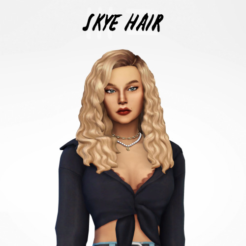 skye hair18 ea colorshat compatiblebase game compatibleroot overlay; 18 ea colors, face paint catego