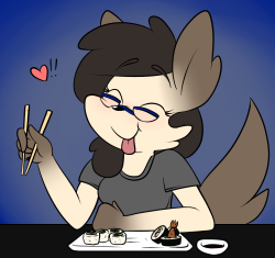 gonenannurs:  i really really like sushi