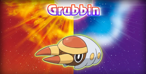 New Pokémon Grubbin Grubbin relies on its sturdy jaw as a weapon in battle and as a tool for 