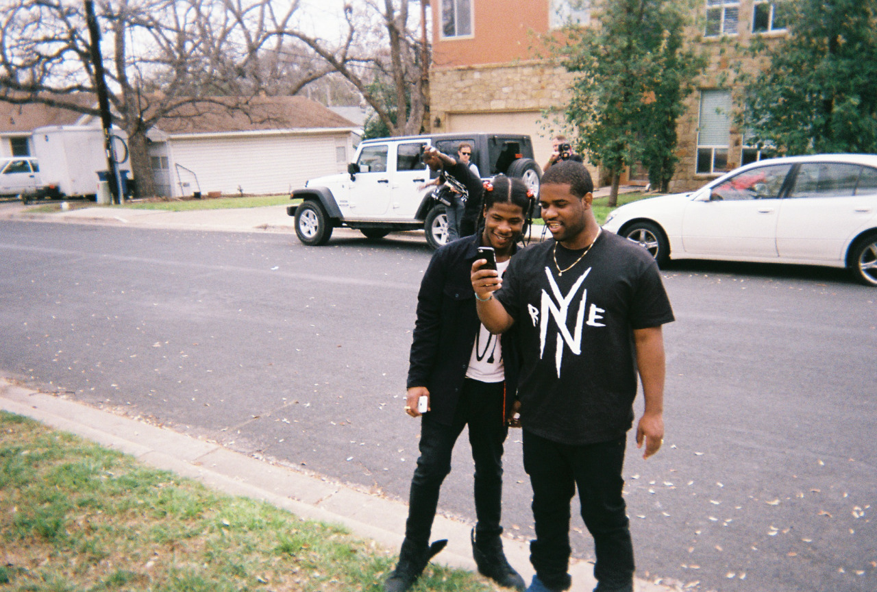 A$AP Ferg and his little brother Marty Baller laughing at a video ferg just captured on his phone
A$AP House | SXSW | Austin, Texas
Photo | sammmcalear
Format | 35mm Disposable
——————————————————————————-
Follow us on instagram...