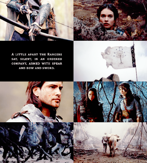 taurielsilvan:lotr + the grey company‘It is a gift I bring you from the Lady of Rivendell