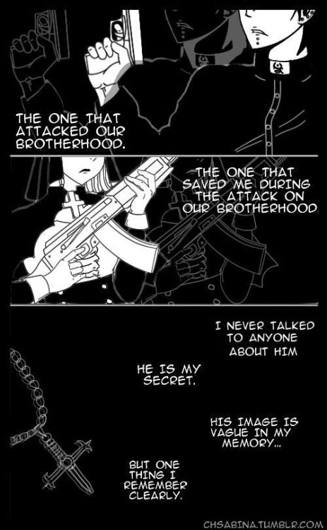 chsabina: AU: Phantom Cross.  Blood-sucking demons have attacked the Phantom Cross brotherhood, leav