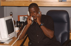 809212:  timhardawayjunior:  Joe Dumars networking  2 phone 