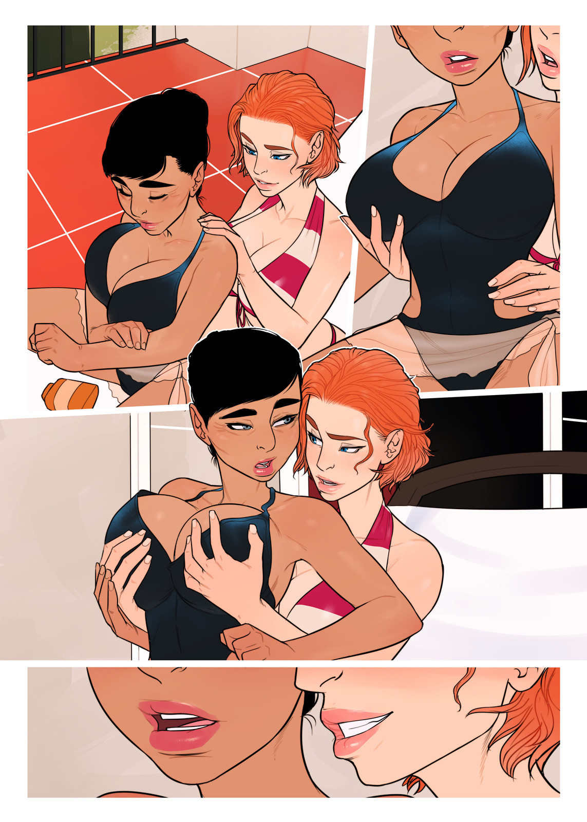 incaseart:  First four pages of The Mess part 2 done!Eight more to go.I am not sure