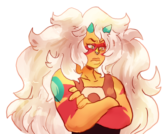 sandrathachao:  jasper warmup doodle i did earlier today.(Alright i took a walk today