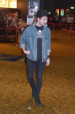 hotdamn5sos: Michael at the movies in Sydney