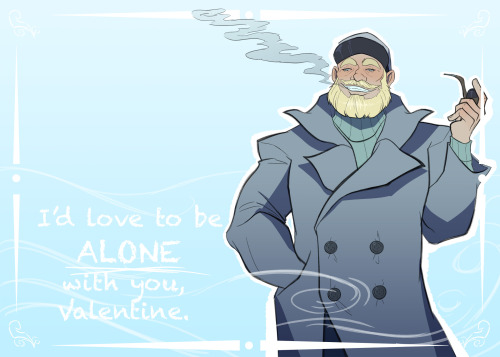 thelastbashtion:Happy Valentine’s Day! To celebrate I made some Magnus Archives Valentines! Here is 