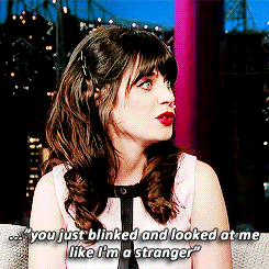 wiplashed:Zooey Deschanel talks about how she looked like Katy Perry.