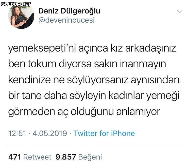 yemeksepeti'ni açınca kız...