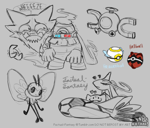 While I was sketching more Pokémon I noticed that my previous Pokéketch post did really well. So I f