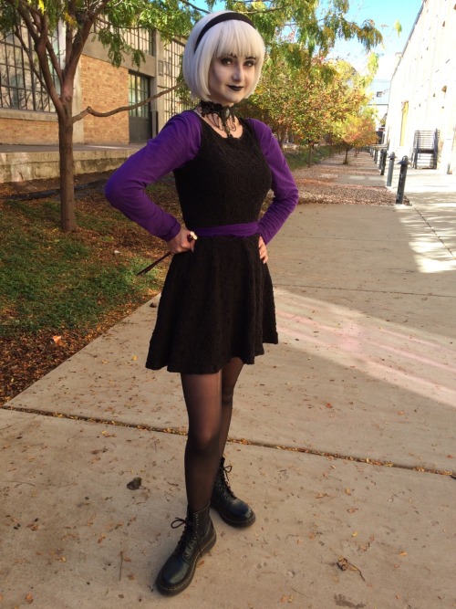 woke-up-on-derse submitted: If you’re still wanting Halloween pictures, I was Rose Lalonde :)Y