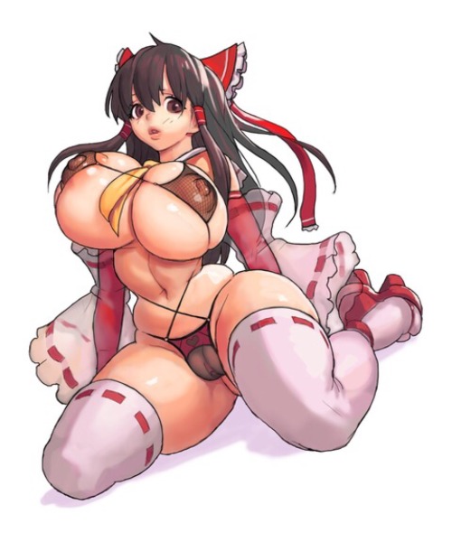 Porn photo chrisbarbar:  Reimu -Kruth666