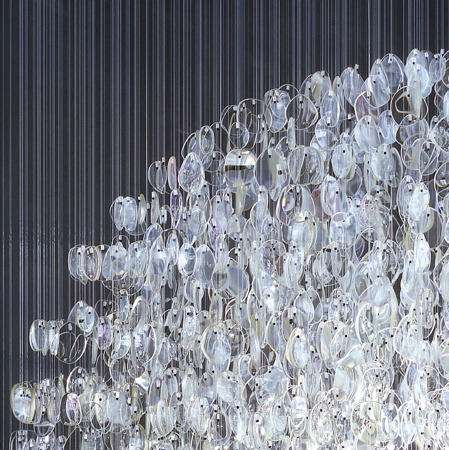 littlelimpstiff14u2:  Stuart Haygarth Turning various forms of flotsam into fashioned design piece is nothing new, as we’ve seen with his Tide Chandelier. Although trained in graphic design and photography, Haygarth’s fresh approach to found objects: