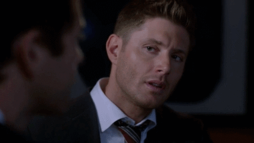 dean crying gif