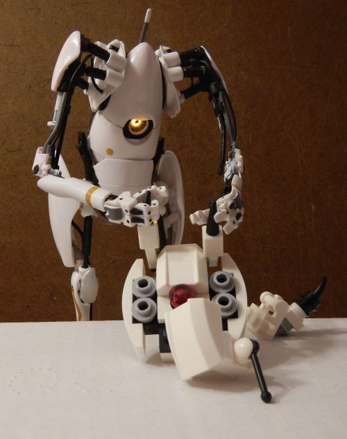 companioncubes:    Don’t worry. You can’t die. They will just reassemble you.    Please put me down  