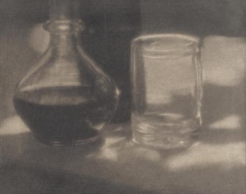 Ohne Titel (Stillleben mit Karaffe und Glas) = Untitled (Still Life with Carafe and Glass)Heinrich K