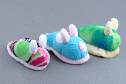 jayswares:  Custom sea slug plushies each