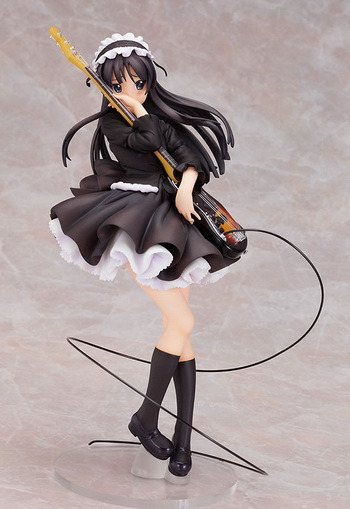 animefiginfo:  Max Factory released the Akiyama Mio ( 秋山 澪 ) 1/7 PVC figure from the manga/anime “K-ON!” ( けいおん！ ). Was released in January 2011. Around 210mm tall, 7,429 yen (๙.30).  hope noone minds me posting these for a bit..