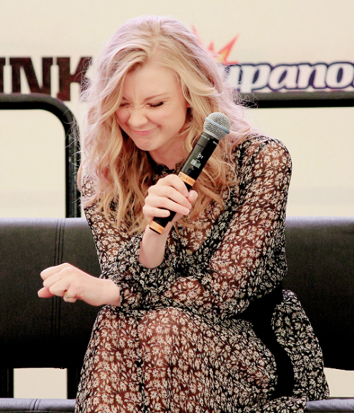 admiringdormer:Natalie Dormer at the Q&amp;A Panel at Supanova in Melbourne, April 30