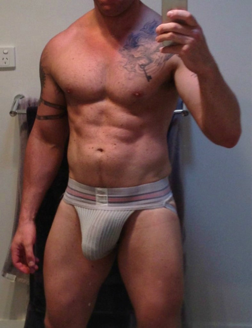 joes1026:  jockcup7:  A good fitting jockstrap can make all the difference in your morning run.  Not