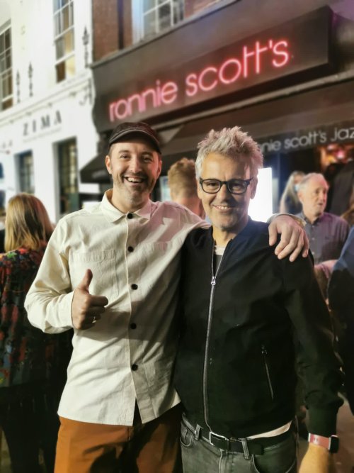 gravesdiggers:Rupert Graves at Ronnie Scott’s Jazz Club, London, September 22nd, 2021 to see “Rick S