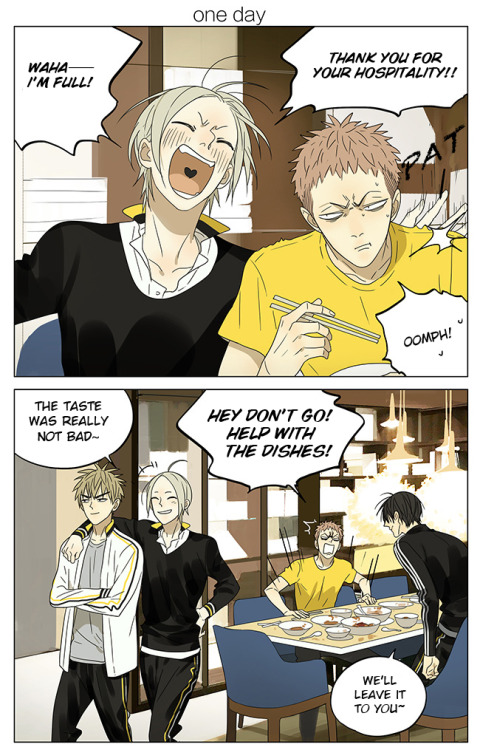 Old Xian update of [19 Days] “a few idiots after school”, translated by Yaoi-BLCD.Previously, 1-54 with art/ /55/ /56/ /57/ /58/ /59/ /60/ /61/ /62/ /63/ /64/ /65/ /66/ /67/ /68, 69/ /70/ /71/ /72/ /73/ / 74/ /75, 76/ /77/ /78/ /79/ /80/ /81/ /82/