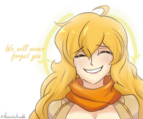 #102 - To an Inspirational ManI believe the greatest thing you can give to someone as they pass on is a smile from the bottom of your heart. A smile full of love.Thank you Monty Oum. We will carry on your legacy. 