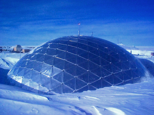 science70:Amundsen–Scott South Pole Station, Antarctica, 1975.