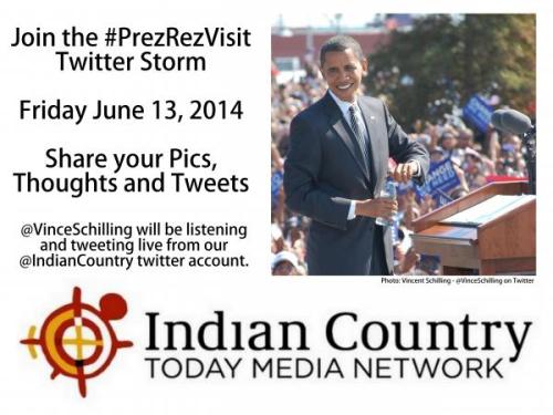 nativeamericannews:Obama Visits Indian Country in ND, Follow Along With ICTMN’s TwitterOn Frid