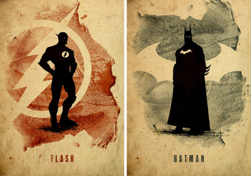 bilateral-hemispheric-balance:  Justice League Minimalist Posters by MoonPoster