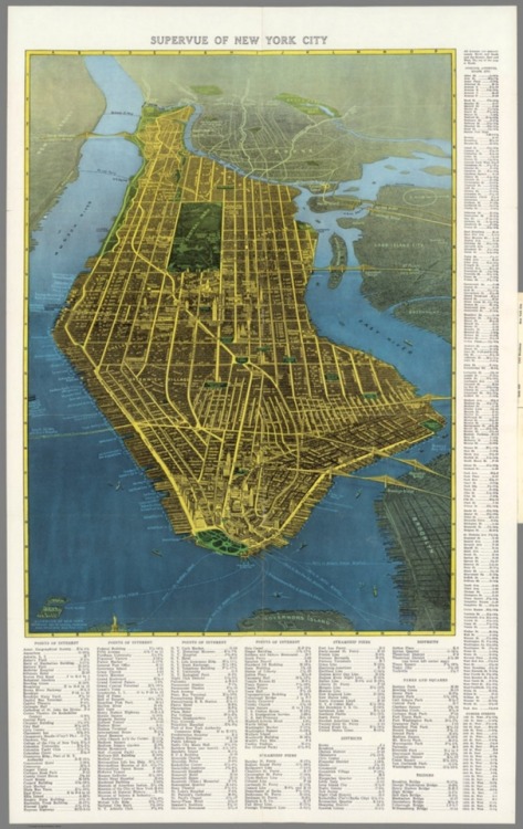 Sex danismm:  Supervue of New York City, 1937  (high pictures