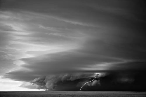 landscape-photo-graphy: Dramatic Black and White Storms Photographed Raging Across Rural America P