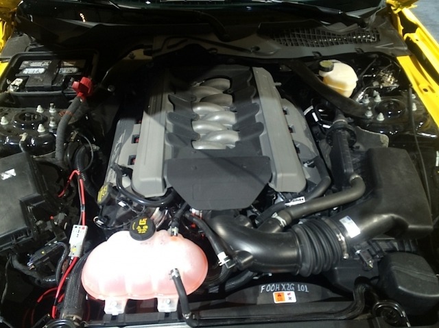 ford-mustang-generation:  Under the Hood of the 2015 Ford Mustang