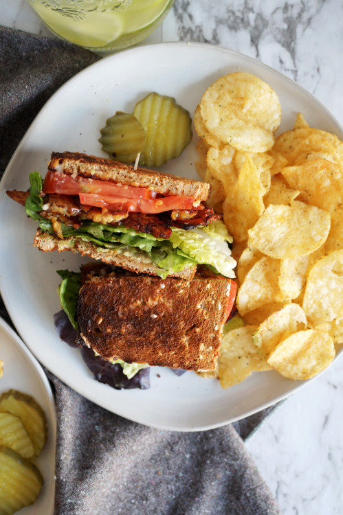 fattributes:Vegan BLTs with Tempeh Bacon