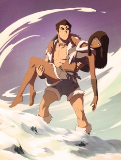 bryankonietzko:  theumbrellaboy:  I made this edit in a fiery passion at the end of Book Two— Let’s hope Bolin and Eska will be able to rekindle their love into a “big fire of love flames”. ;)  Either way I know ‘Nuktuk’ will always be the