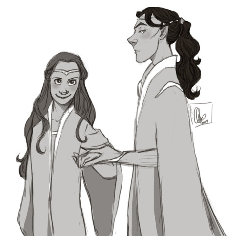 artbylexie: @weepingdemonviolin  requested elven!sherlolly and I struggled with it more than I 