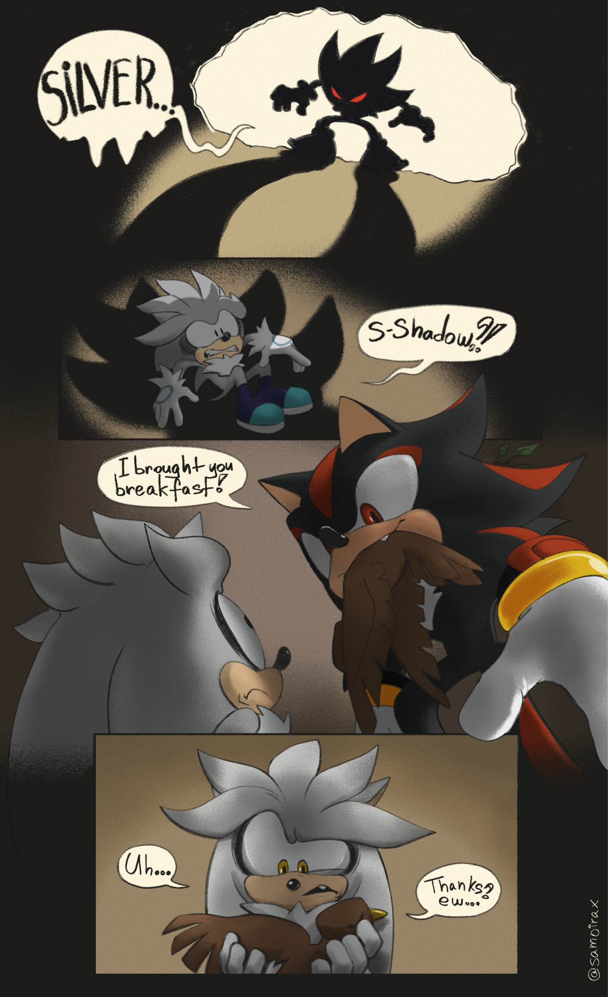 Werehog Sonic X Werehog Shadow X Werehog Silver X Human Reader