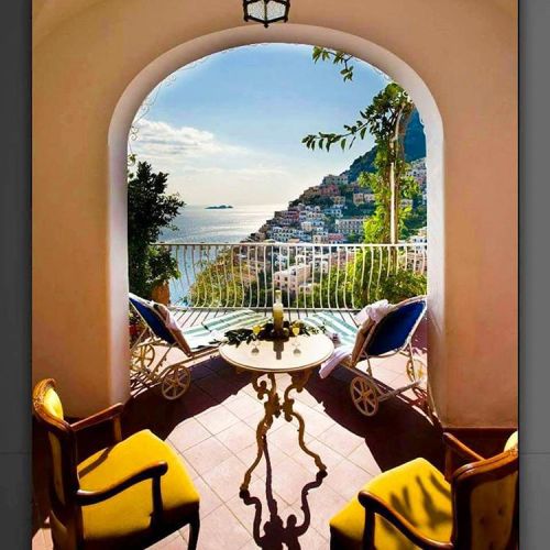 A nice view of the Amalfi Coast The Amalfi Coast is a stretch of coastline on the southern coast of 