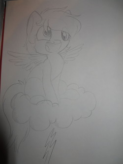 marshmellowpuppy:  i drew a pone.  <3