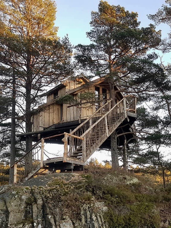 utwo:  Treehouse in Vest-Agder, Norway© hamaca reise
