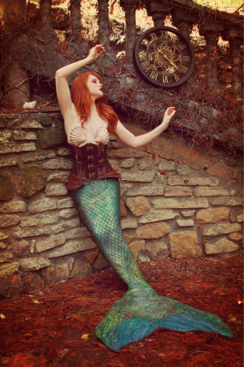 arsenicinshell:  Steampunk Mermaid Fantasy by JessicaJazzman 