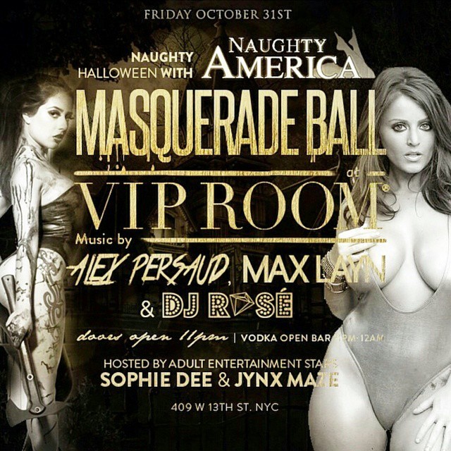 This Friday at the VIP Room in NYC go and celebrate Halloween with the one and only