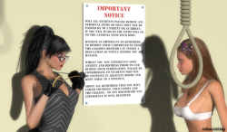 macabreloser:DeviantArt “Take Notice” by Gallows Girl Amy