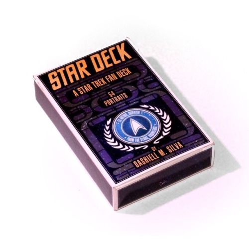 The #‪Fanartgotmepaid ‬ hashtag on twitter got me thinking about the deck of Star Trek themed playin