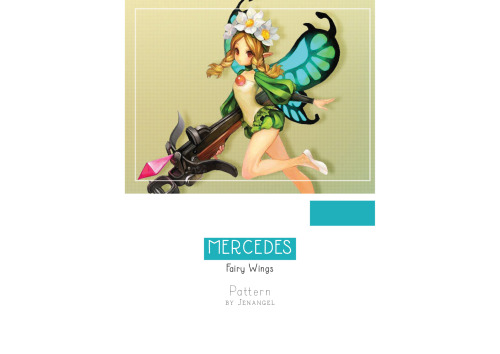 Mercedes Fairy Wings in high quality Height: 90 cmFree patternMade in Adobe IllustratorI hope I can 