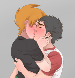 putridpastries:  I don’t draw this ship enough aaaa  full/actual piece can be found on my nsfw blog &gt;u&gt;;; 