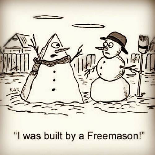 I was built by a Freemasonry.