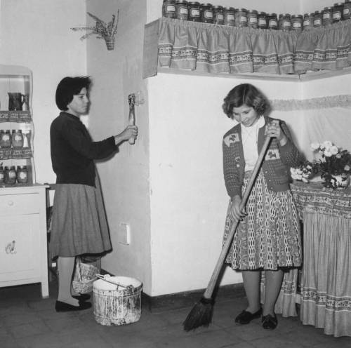 Série “As Mulheres na obra de Artur Pastor”. Centros de Extensão Agrícola Familiar. Chav