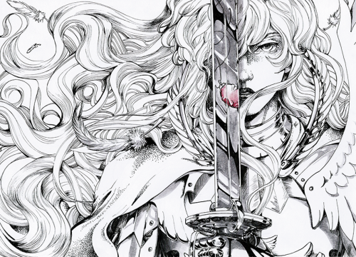 requiemofthegods:Never posted this here? wtf why, I love you, Griffith &lt;3