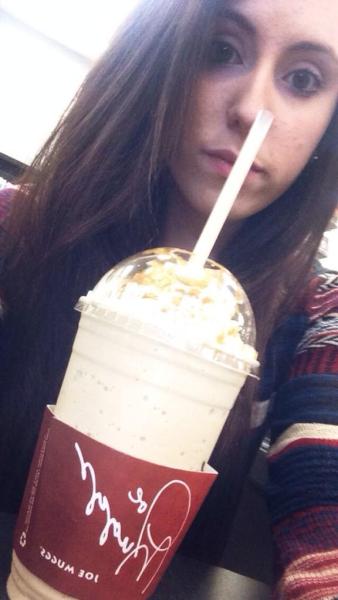 Pumpkin spice frappe god bless (excuse my face)